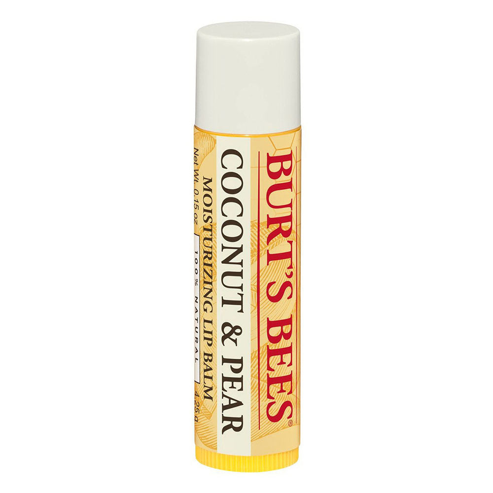 Burts Bees Moisturizing Lip Balm, Coconut and Pear, 0.15 Oz